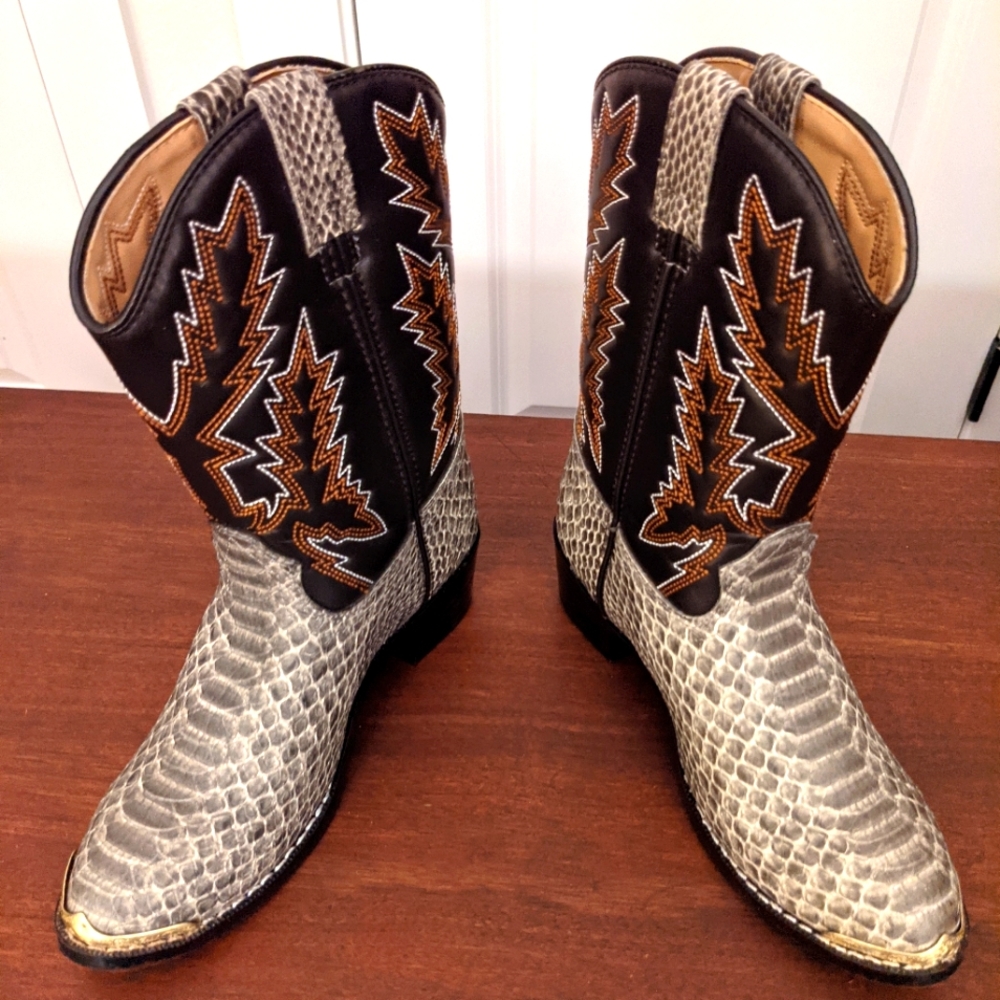 Durango Kids Snake Print Boots